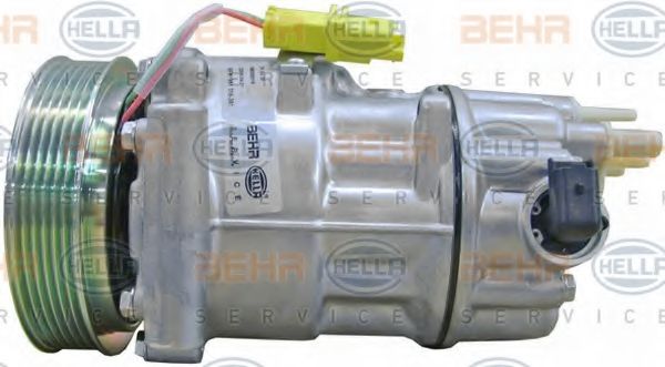 BEHR HELLA SERVICE - 8FK 351 316-391 - Компрессор, кондиционер (Кондиционер)