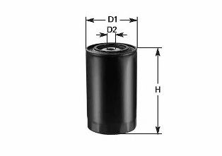 CLEAN FILTERS - DN 244 - Топливный фильтр (Система подачи топлива)