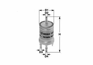 CLEAN FILTERS - MBNA1503 - Топливный фильтр (Система подачи топлива)