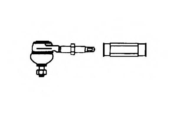 OCAP - 0184610-K - Наконечник поперечной рулевой тяги (Рулевое управление)