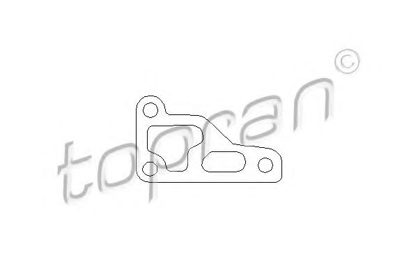TOPRAN - 100 210 - Прокладка, корпус маслянного фильтра (Смазывание)