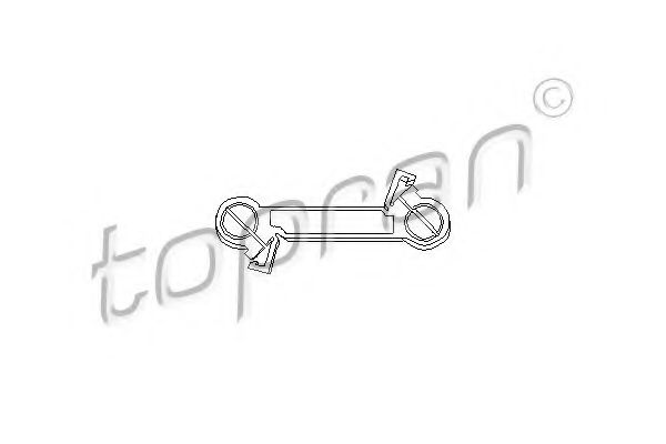 TOPRAN - 102 847 - Шток вилки переключения передач (Ступенчатая коробка передач)