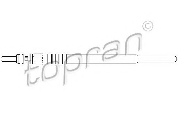 TOPRAN - 720 476 - Свеча накаливания (Система накаливания)