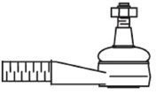 FRAP - 1012 - Наконечник поперечной рулевой тяги (Рулевое управление)