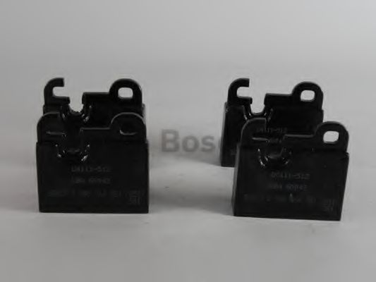 BOSCH - 0 986 464 361 - Комплект тормозных колодок, дисковый тормоз (Тормозная система)