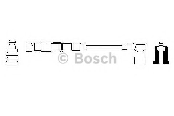 BOSCH - 0 356 912 907 - Провод зажигания (Система зажигания)