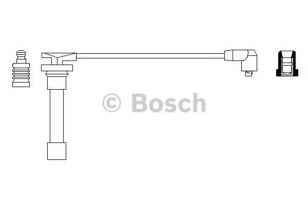 BOSCH - 0 986 356 172 - Провод зажигания (Система зажигания)