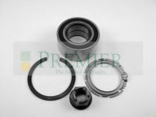 BRT BEARINGS - PWK0491 - Комплект подшипника ступицы колеса (Подвеска колеса)