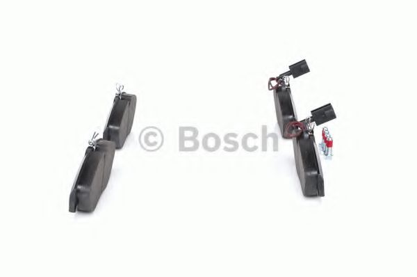 BOSCH - 0 986 424 556 - Комплект тормозных колодок, дисковый тормоз (Тормозная система)