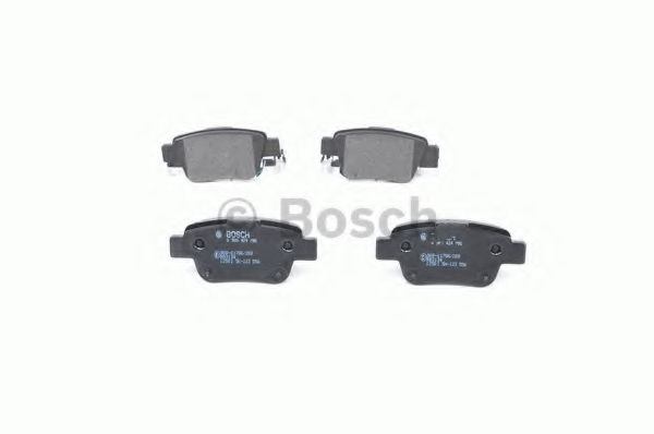 BOSCH - 0 986 424 798 - Комплект тормозных колодок, дисковый тормоз (Тормозная система)