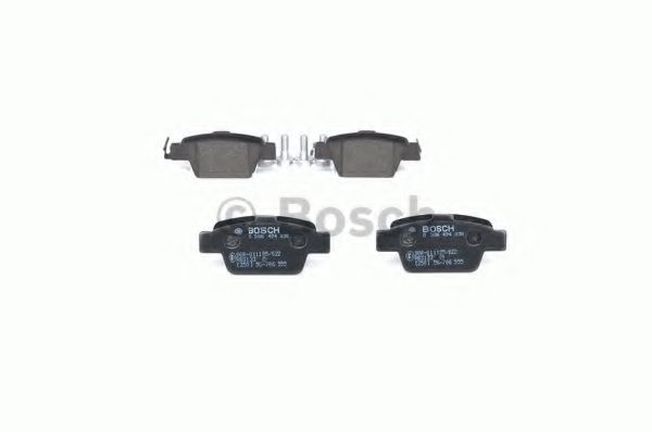 BOSCH - 0 986 494 030 - Комплект тормозных колодок, дисковый тормоз (Тормозная система)