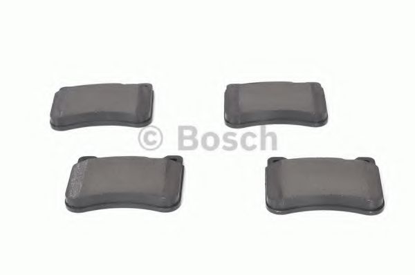 BOSCH - 0 986 494 166 - Комплект тормозных колодок, дисковый тормоз (Тормозная система)