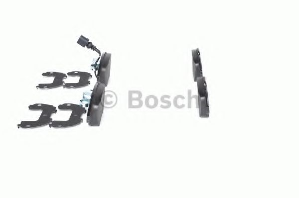 BOSCH - 0 986 494 372 - Комплект тормозных колодок, дисковый тормоз (Тормозная система)