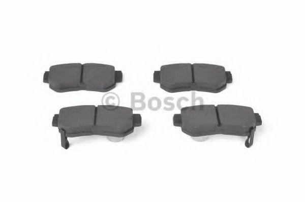 BOSCH - 0 986 494 417 - Комплект тормозных колодок, дисковый тормоз (Тормозная система)