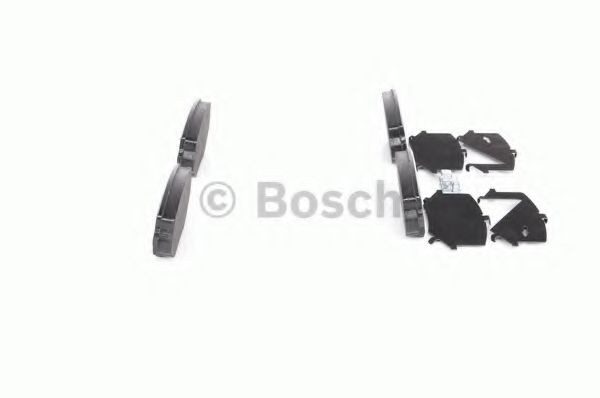 BOSCH - 0 986 424 669 - Комплект тормозных колодок, дисковый тормоз (Тормозная система)