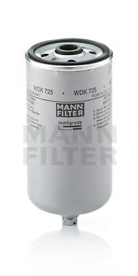 MANN-FILTER - WDK 725 - Топливный фильтр (Система подачи топлива)