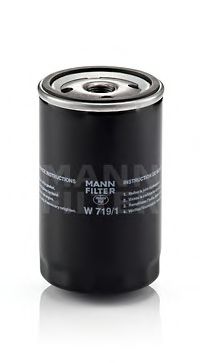 MANN-FILTER - W 719/1 - Масляный фильтр (Смазывание)