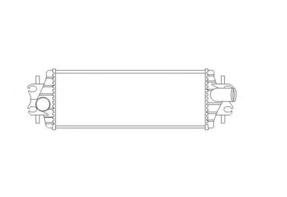 NRF - 30876 - Интеркулер (Система подачи воздуха)