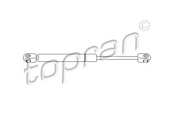 TOPRAN - 110 817 - Газовая пружина, крышка багажник (Кузов)