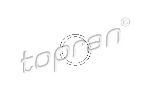 TOPRAN - 100 278 - Прокладка, распределитель зажигания (Система зажигания)