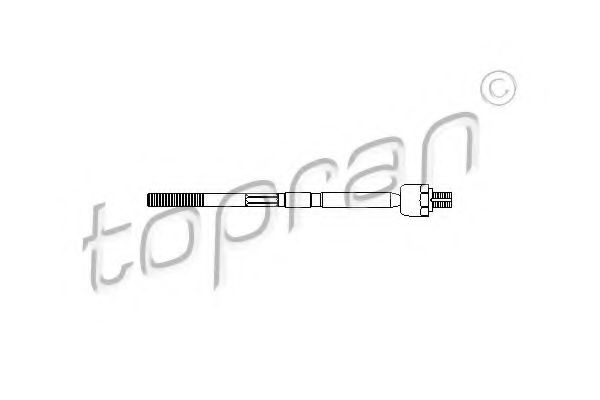 TOPRAN - 206 898 - Осевой шарнир, рулевая тяга (Рулевое управление)