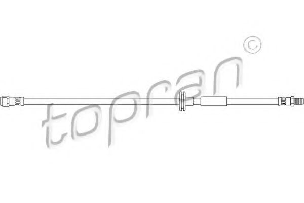 TOPRAN - 400 220 - Тормозной шланг (Тормозная система)