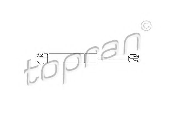 TOPRAN - 400 659 - Газовая пружина, крышка багажник (Кузов)