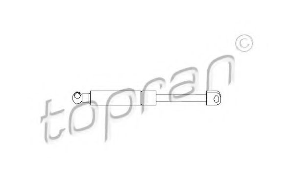 TOPRAN - 501 292 - Газовая пружина, заднее стекло (Кузов)