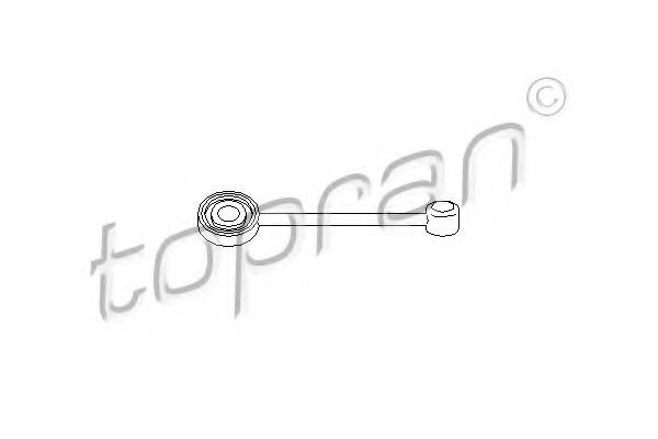 TOPRAN - 721 267 - Шток вилки переключения передач (Ступенчатая коробка передач)