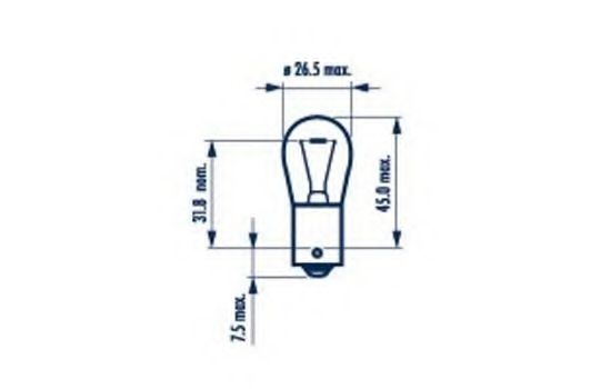 NARVA - 17638 - Лампа накаливания, фонарь указателя поворота (Сигнализация)