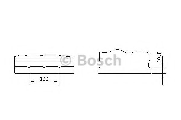 BOSCH - 0 092 S40 280 - Стартерная аккумуляторная батарея (Система стартера)