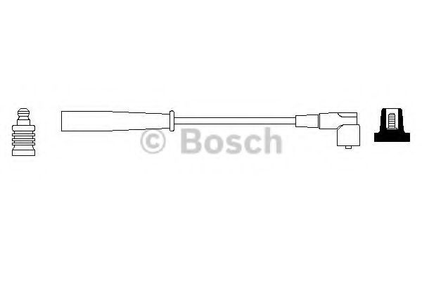 BOSCH - 0 986 356 129 - Провод зажигания (Система зажигания)