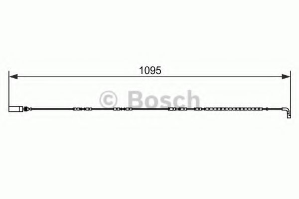 BOSCH - 1 987 473 069 - Сигнализатор, износ тормозных колодок (Тормозная система)