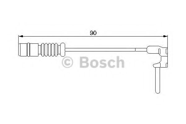 BOSCH - 1 987 474 901 - Сигнализатор, износ тормозных колодок (Тормозная система)