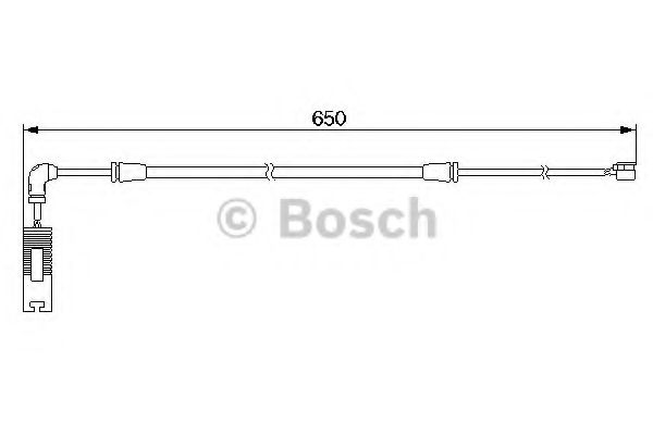 BOSCH - 1 987 474 960 - Сигнализатор, износ тормозных колодок (Тормозная система)