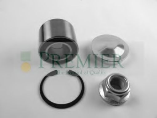 BRT BEARINGS - PWK0332 - Комплект подшипника ступицы колеса (Подвеска колеса)