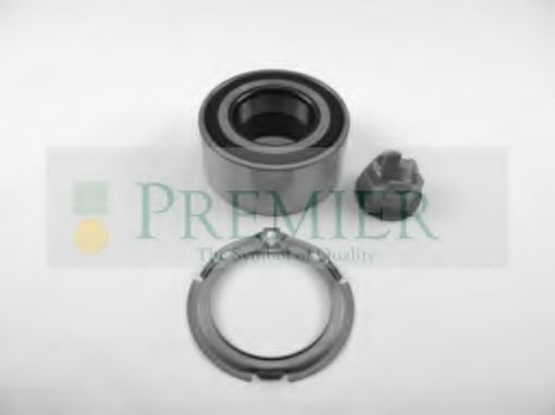 BRT BEARINGS - PWK0549 - Комплект подшипника ступицы колеса (Подвеска колеса)