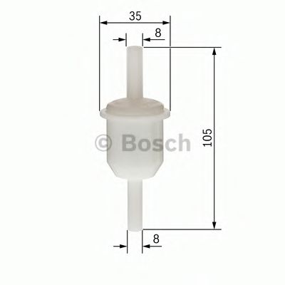 BOSCH - 0 450 904 058 - Топливный фильтр (Система подачи топлива)