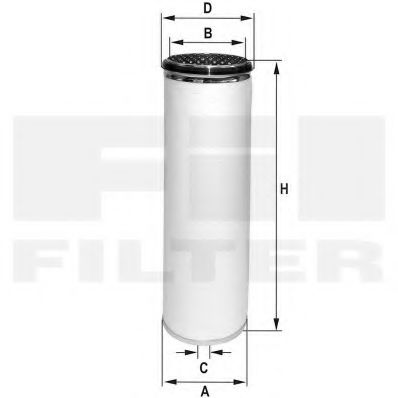 FIL FILTER - HP 465 - Воздушный фильтр (Система подачи воздуха)