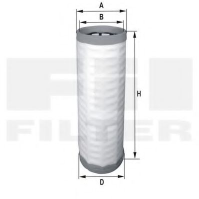 FIL FILTER - HP 2543 - Воздушный фильтр (Система подачи воздуха)