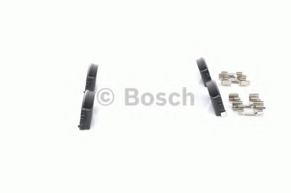 BOSCH - 0 986 424 124 - Комплект тормозных колодок, дисковый тормоз (Тормозная система)