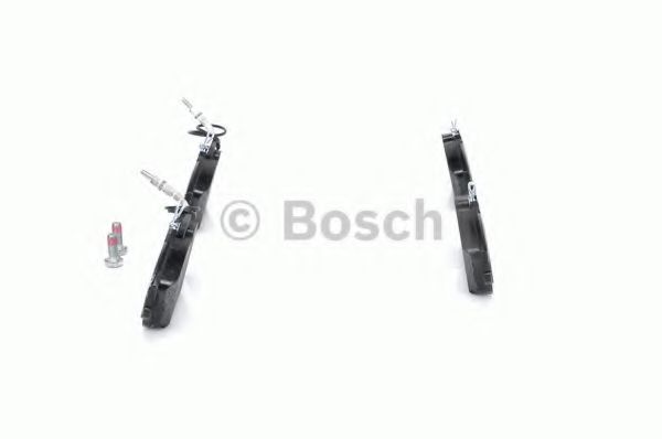 BOSCH - 0 986 424 451 - Комплект тормозных колодок, дисковый тормоз (Тормозная система)