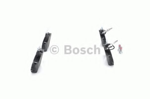 BOSCH - 0 986 424 451 - Комплект тормозных колодок, дисковый тормоз (Тормозная система)