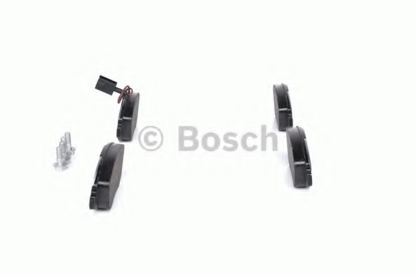 BOSCH - 0 986 424 595 - Комплект тормозных колодок, дисковый тормоз (Тормозная система)