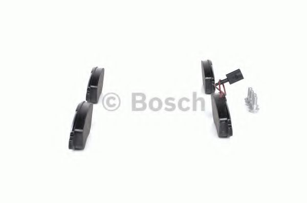 BOSCH - 0 986 424 595 - Комплект тормозных колодок, дисковый тормоз (Тормозная система)