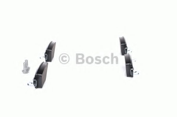 BOSCH - 0 986 424 671 - Комплект тормозных колодок, дисковый тормоз (Тормозная система)