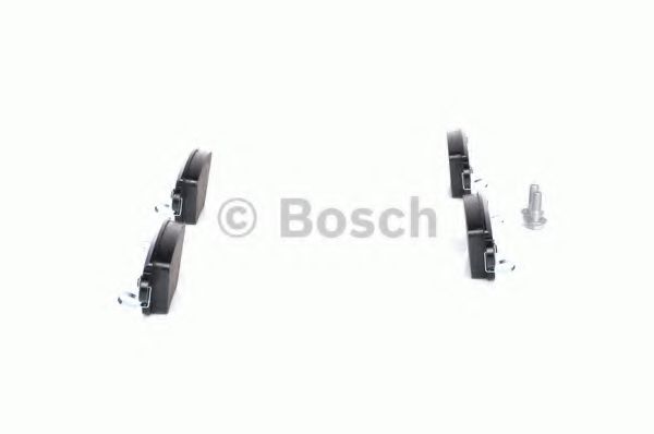 BOSCH - 0 986 424 671 - Комплект тормозных колодок, дисковый тормоз (Тормозная система)