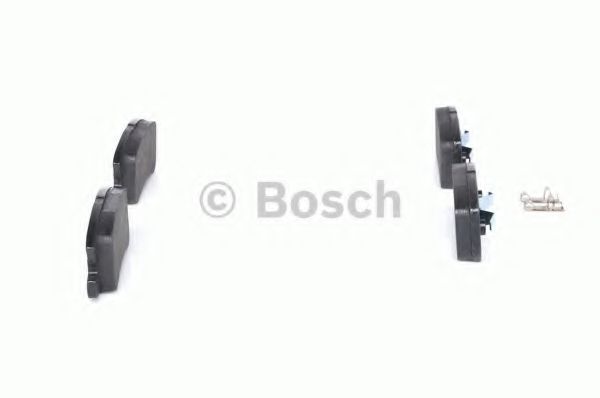 BOSCH - 0 986 424 717 - Комплект тормозных колодок, дисковый тормоз (Тормозная система)