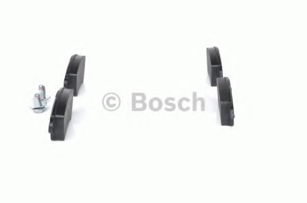 BOSCH - 0 986 424 801 - Комплект тормозных колодок, дисковый тормоз (Тормозная система)