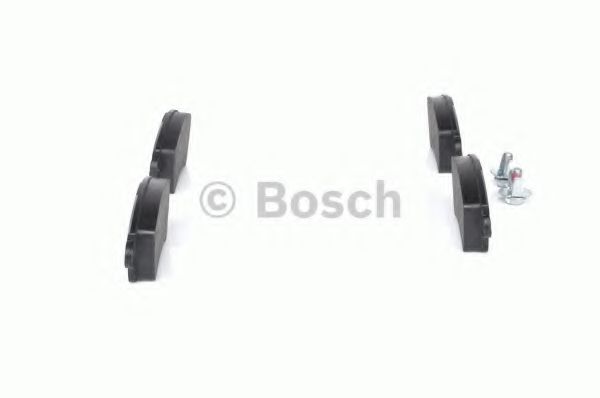 BOSCH - 0 986 424 801 - Комплект тормозных колодок, дисковый тормоз (Тормозная система)